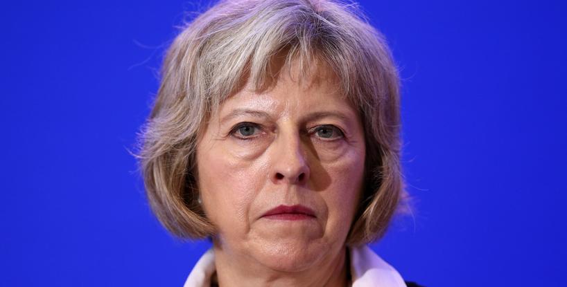 Theresa May lies again about her "strong and stable leadership"