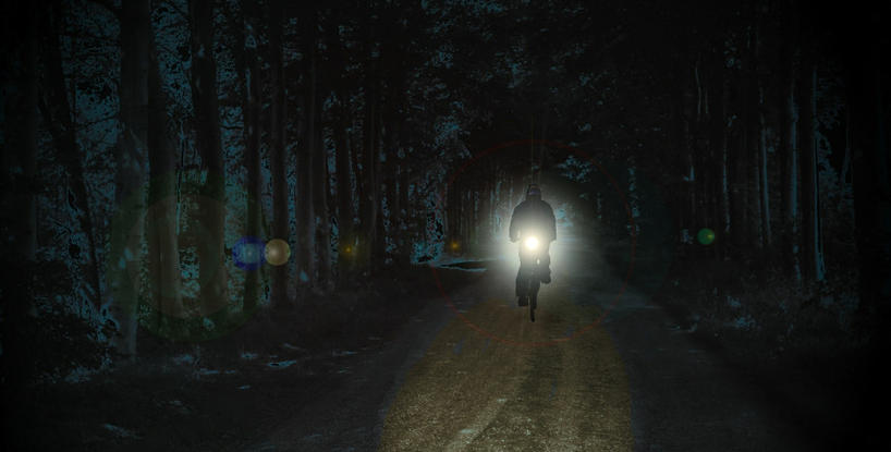 The man did not remember the way home.